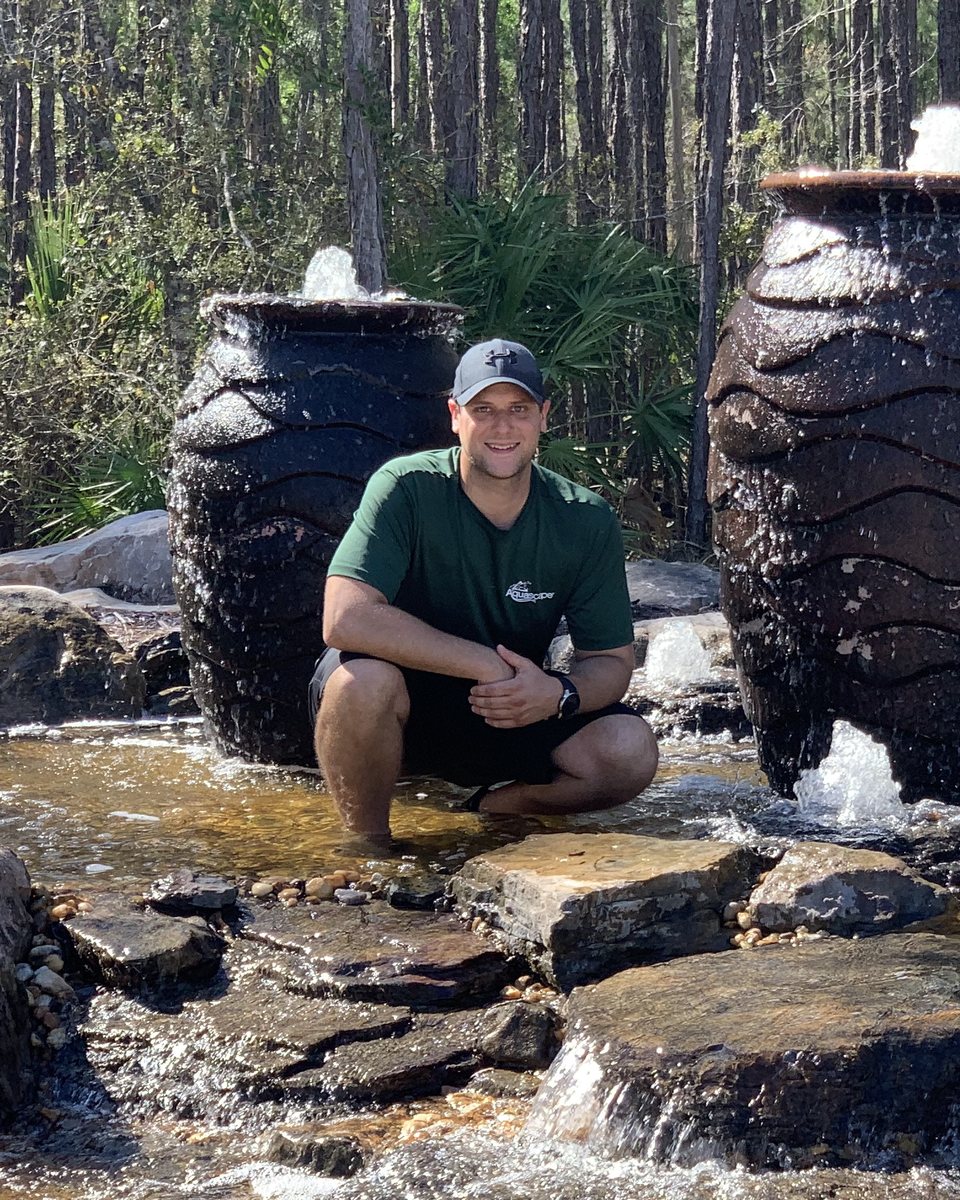 Sean Kaplan, owner of Oasis Ponds & Waterscapes