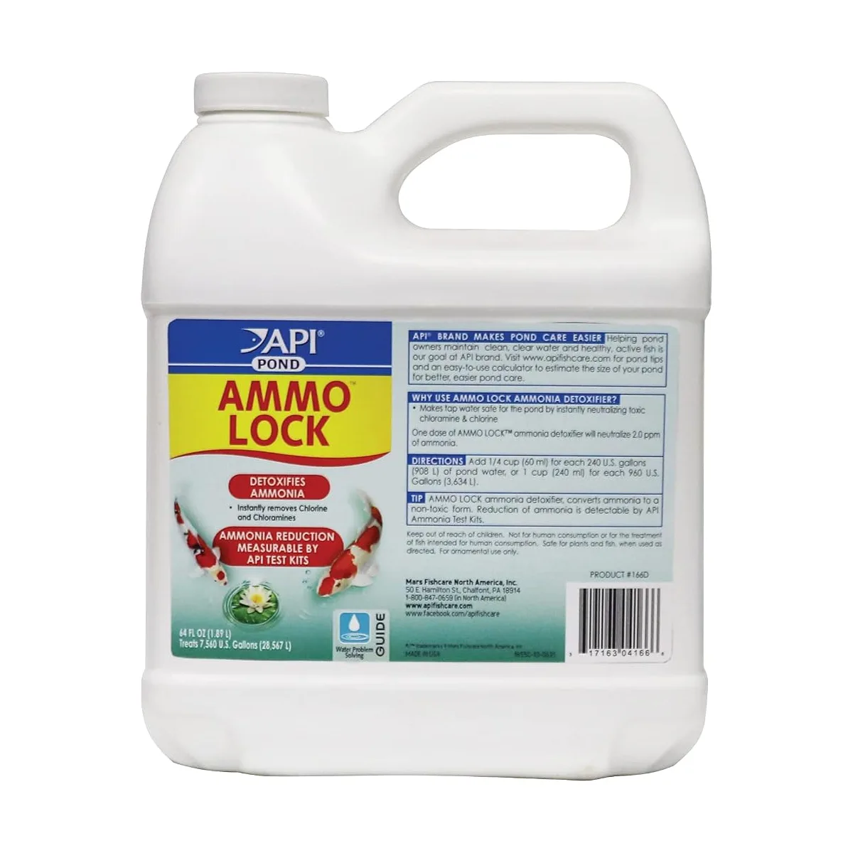 API Pond API Pond Ammo-Lock Ammonia Detoxifier (64 oz)