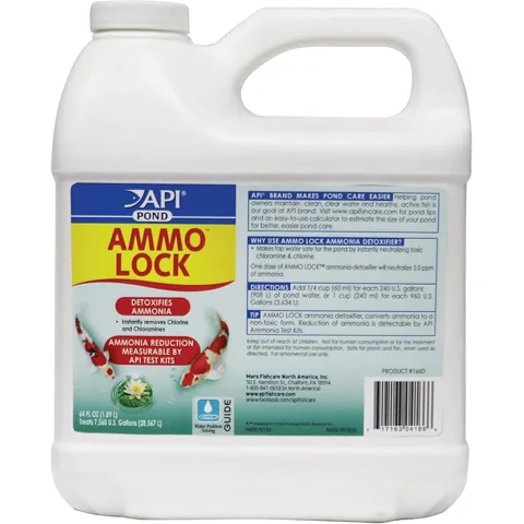 API Pond API Pond Ammo-Lock Ammonia Detoxifier (64 oz)