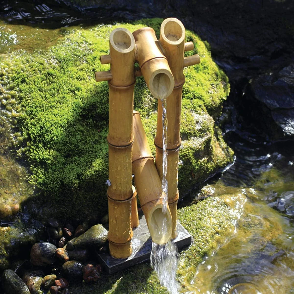 Aquascape Deer Scarer Bamboo Fountain