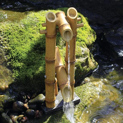 Aquascape Deer Scarer Bamboo Fountain