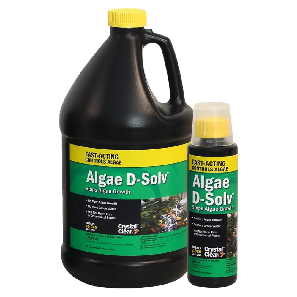CrystalClear Algae D-Solv Liquid Algaecide