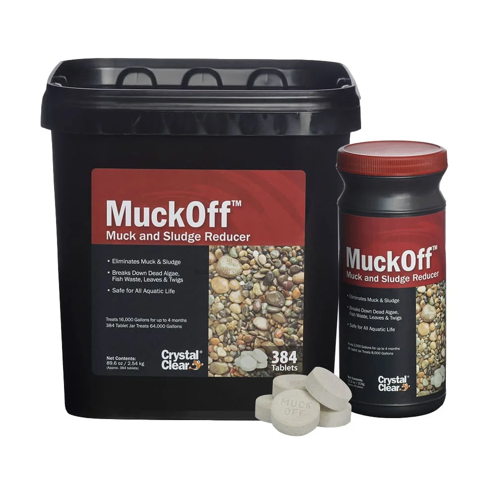 CrystalClear MuckOff Muck & Sludge Reducer Tablets