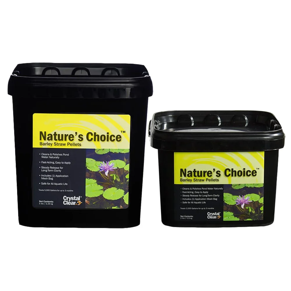 CrystalClear Nature’s Choice Barley Straw Pellets