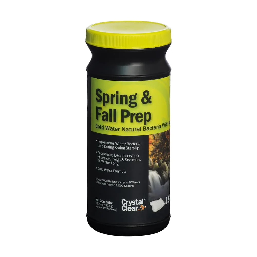 CrystalClear Spring & Fall Prep – Cold-Water Bacteria