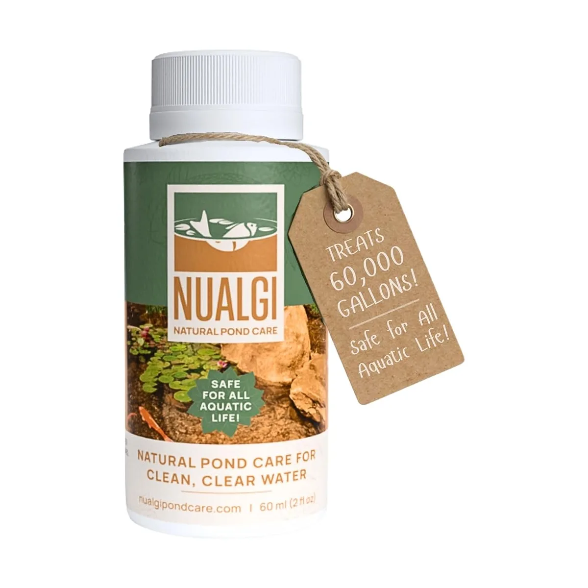 Nualgi Ponds Nualgi Natural Pond Cleaner (60 ml)